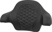 Saddlemen Tour-Pak® Passenger Pad for 2014-2025 Harley-Davidson Roadsofa™ Backrest Pad Black Grey Saddlehyde™