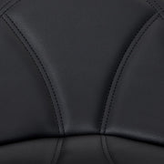 Saddlemen SaddleHyde King Seat w/o Driver Backrest for 2000-2007 Harley-Davidson Softail Deuce Motorcycles Black #825HFJ