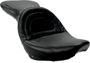 Saddlemen Explorer Special Seat w/o Backrest for 1984-1999 Harley-Davidson Softail Motorcycles Black| Chrome #8800J