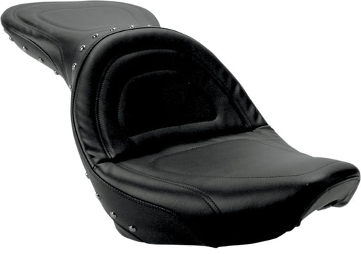 Saddlemen Explorer Special Seat w/o Backrest for 1984-1999 Harley-Davidson Softail Motorcycles Black| Chrome