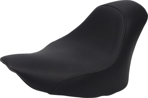 Saddlemen 13 in. Wide SaddleHyde Renegade Deluxe Solo Seat w/o Studs for 2006-2016 Harley-Davidson Softail Motorcycles Black