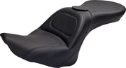 Saddlemen Explorer Seat w/Driver Backrest for 2006-2016 Harley-Davidson Softail Motorcycles Black #806-12-030