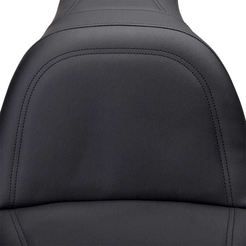 Saddlemen SaddleHyde King Seat w/o Driver Backrest for 2006-2016 Harley-Davidson Softail Motorcycles