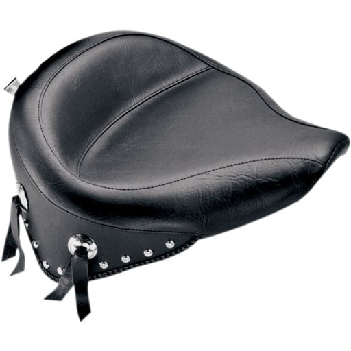 Mustang Wide Vintage Solo Seat Black