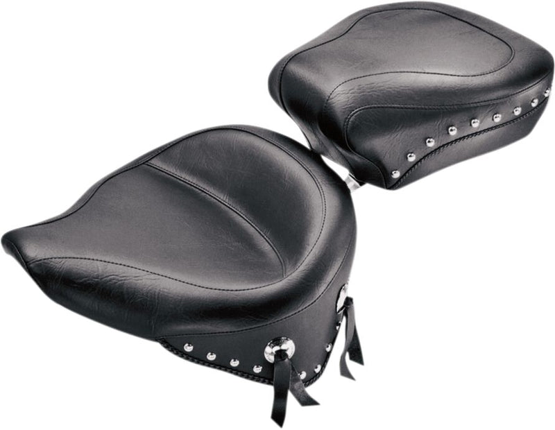 Mustang Wide Vintage Solo Seat Black #75506