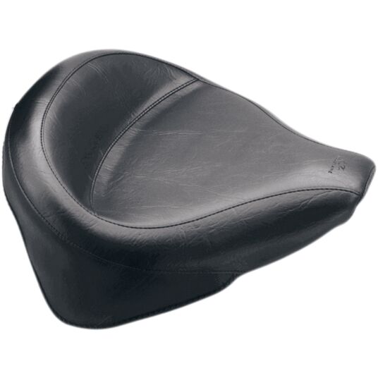 Mustang Wide Vintage Solo Seat Black