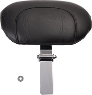 Mustang Wide Solo Seat with Removable Backrest Black Leather Vinyl #79485