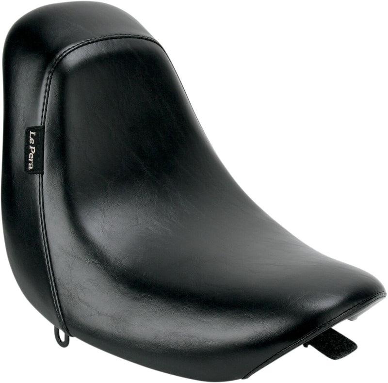 Le Pera Bare Bones Solo Seat Black Vinyl