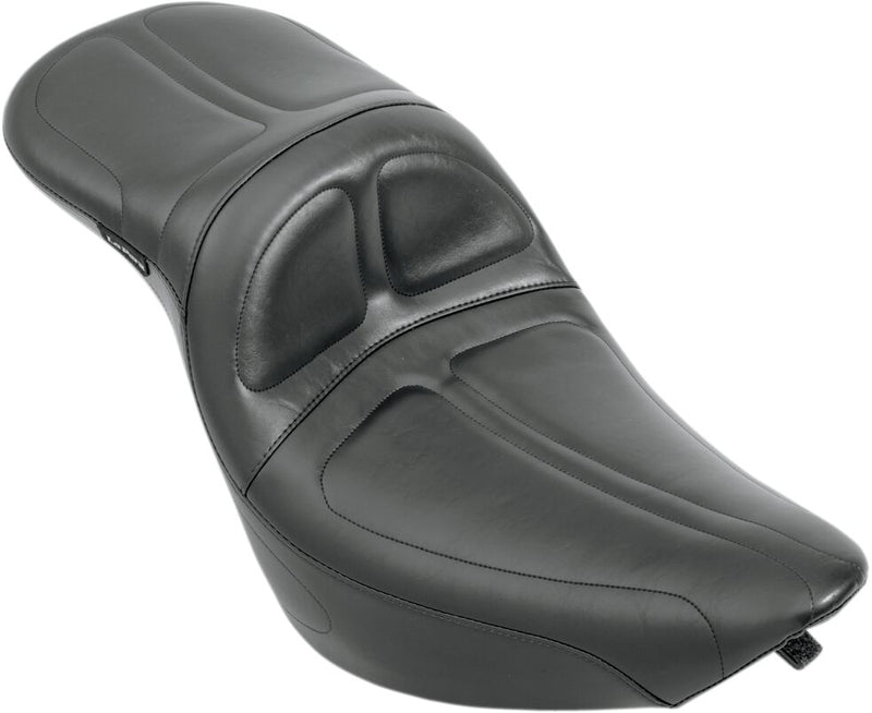 Le Pera Maverick Daddy Long Legs Seat Black One-Piece Vinyl