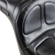 Le Pera Maverick Daddy Long Legs Seat Black One-Piece Vinyl #LK-910DL