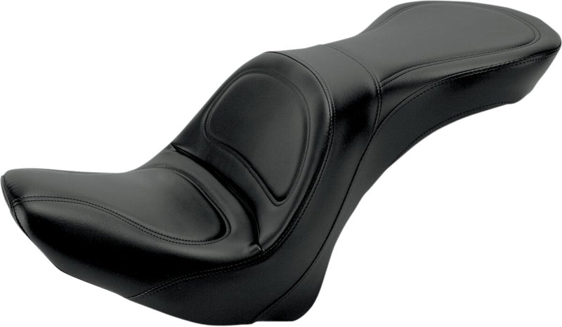 Saddlemen Explorer Seat for 2006-2016 Harley-Davidson Heritage Softail and 2006-2007 Harley-Davidson Softail Springer Motorcycles Black