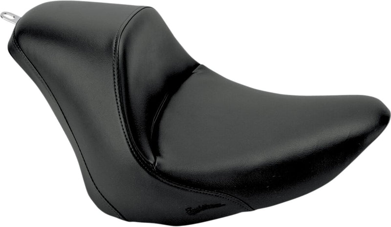 Saddlemen Renegade Heels Down Solo Seat for 2006-2016 Harley-Davidson Softail Motorcycles Black #806-12-0021