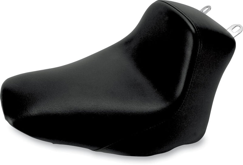Saddlemen Renegade Heels Down Solo Seat for 2005-2017 Harley-Davidson Softail Motorcycles Black #806-15-0021