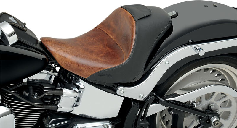 Saddlemen Lariat Solo Seat for 2006-2016 Harley-Davidson Softail Motorcycles