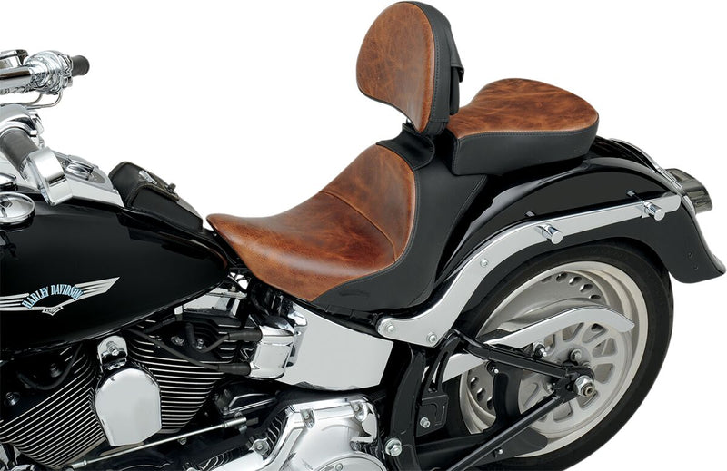 Saddlemen Lariat Solo Seat for 2006-2016 Harley-Davidson Softail Motorcycles