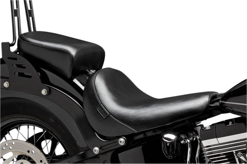Le Pera Bare Bones Series Pillion Pad Black Deluxe Passenger Vinyl