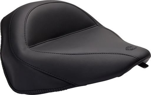 Mustang Wide Vintage Solo Seat Black