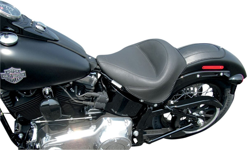 Mustang Wide Vintage Solo Seat Black #76752