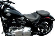 Mustang Seats Wide Vintage Rear Seat for 2011-2013 Harley-Davidson Softail Blackline and 2012-2017 Harley-Davidson Softail Slim Motorcycles