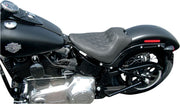 Mustang Wide Tripper™ Solo Seat Black Synthetic Leather #76762