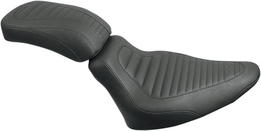 Mustang Seats Tripper Tuck & Roll Solo Seat for 2000-2003,2005-2015 Harley-Davidson Softail