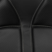 Saddlemen SaddleHyde GC-Style Dominator Solo Seat w/ Backrest Option for 2001-2004,2006-2016 Harley-Davidson Softail Motorcycles