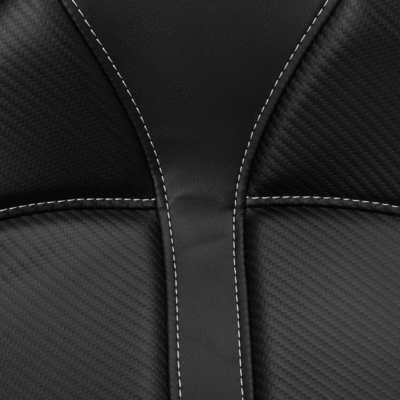 Saddlemen SaddleHyde GC-Style Dominator Solo Seat w/ Backrest Option for 2001-2004,2006-2016 Harley-Davidson Softail Motorcycles Black #806-12-0042
