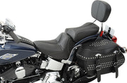 Saddlemen SaddleHyde GC-Style Dominator Solo Seat w/ Backrest Option for 2001-2016 Harley-Davidson Heritage Softail and 2006-2017 Harley-Davidson Softail Deluxe Motorcycles