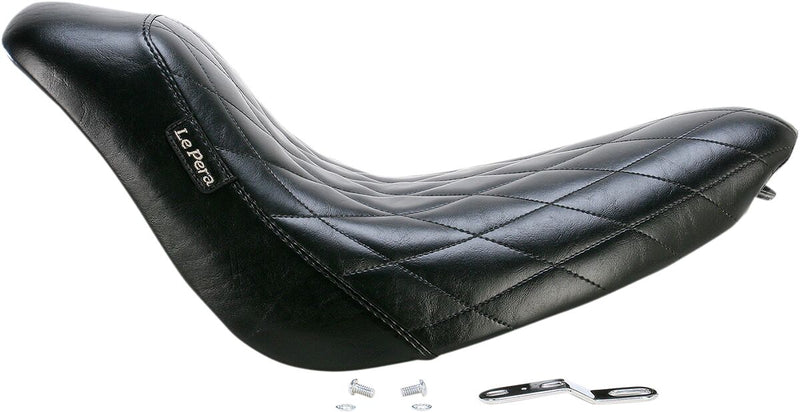 Le Pera Bare Bones Solo Seat Black Vinyl #LK-007DM