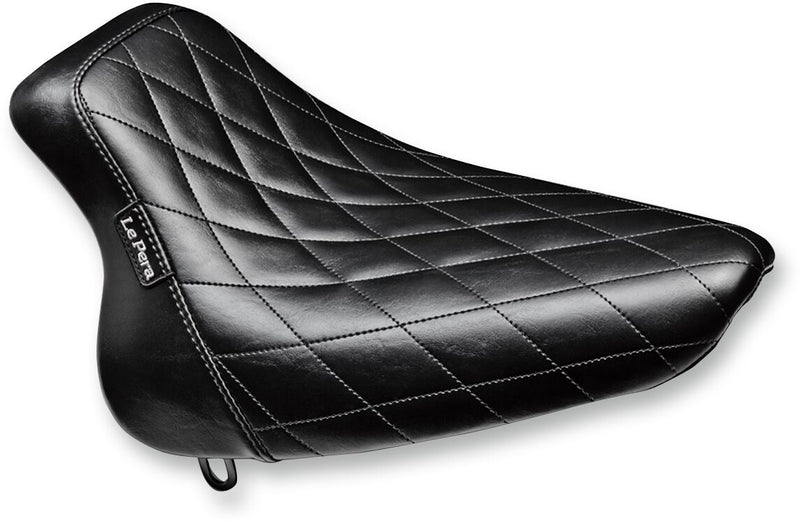 Le Pera Bare Bones Solo Seat Black Vinyl