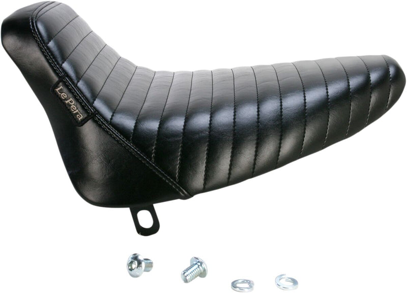 Le Pera Bare Bones Solo Seat Black Vinyl #LN-007PT