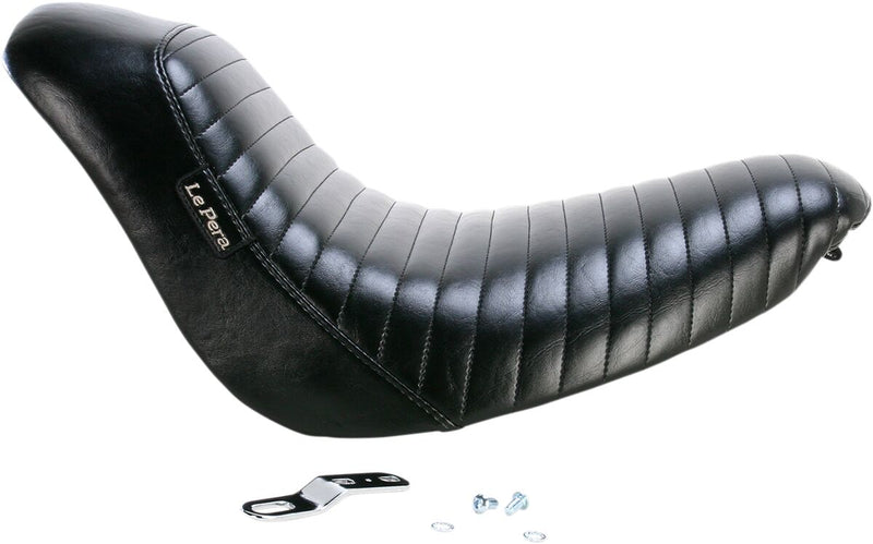 Le Pera Bare Bones Solo Seat Black Vinyl