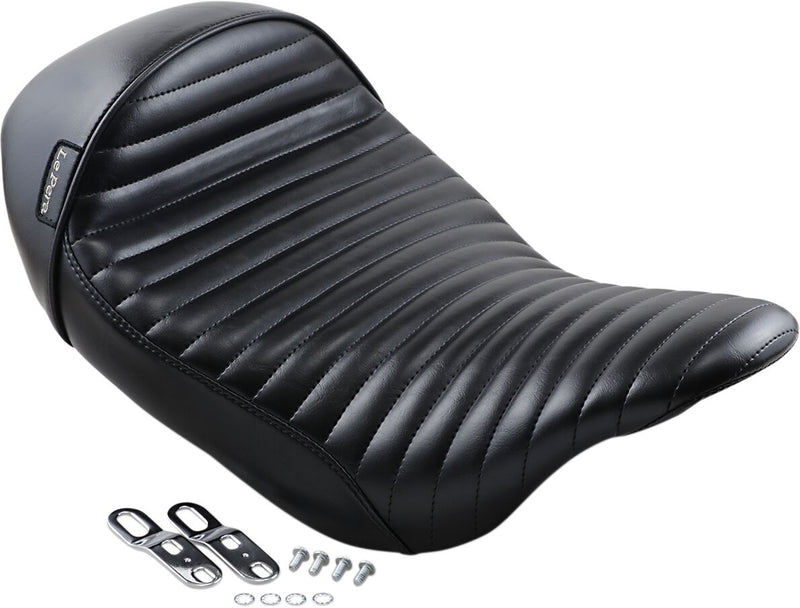 Le Pera Stubs Cafe Seat Black Solo Seat Vinyl