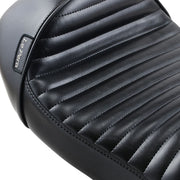 Le Pera Stubs Cafe Seat Black Solo Seat Vinyl Each