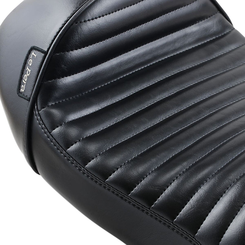 Le Pera Stubs Cafe Seat Black Solo Seat Vinyl Each