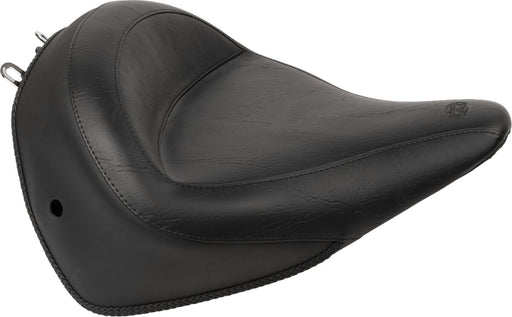 Mustang Vintage Wide Solo Vinyl Seat Black Solo Seat