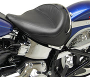 Mustang Vintage Wide Solo Vinyl Seat Black Solo Seat #76232