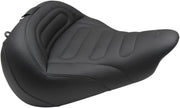 Mustang Seats Touring Solo Seat w/Drivers Backrest for 2013-2017 Harley-Davidson Softail Breakout Motorcycles