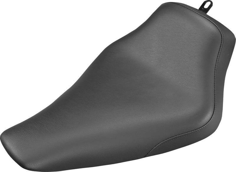 Saddlemen Black Renegade Plain Touring Solo Seat for 2016-2017 Harley-Davidson Softail Slim S - FLSS and 2012-2017 Harley-Davidson Softail Slim - FLS Motorcycles #812-26-002