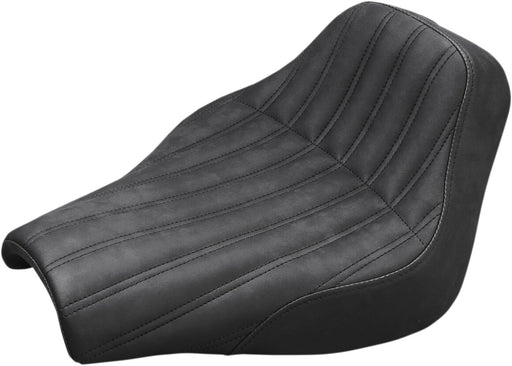 Saddlemen Knuckle Renegade Solo Seat for 2018-2026 Harley-Davidson Softail Motorcycles Black