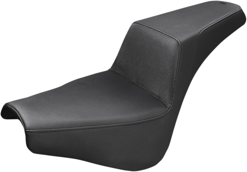 Saddlemen Black Gripper Step-Up Seat for 2018-2026 Harley-Davidson Softail Motorcycles #818-30-174