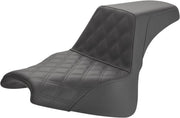 Saddlemen Step-Up Front LS Seat in Black 2018-2025 Fat Boy FLFB & 2023-2025 Breakout FXBR Models #818-28-172