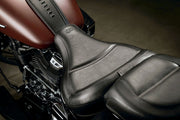 Mustang Max Profile Passenger Touring Seat for 2018-2026 Harley-Davidson Black Vinyl #79331
