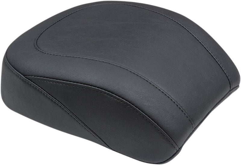 Mustang Seats Vintage Wide Tripper Passenger Seat for 2018-2024 Harley-Davidson Softail Fat Boy 114 - FLFBS and 2018-2019,2025-2026 Harley-Davidson Softail Fat Boy - FLFB Motorcycles Black #75835
