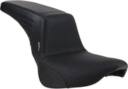 Le Pera Kickflip Seat Black 2-Up Seat BikerTec Vinyl