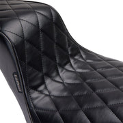 Le Pera Cherokee Seat Black 2-Up Seat Vinyl Each