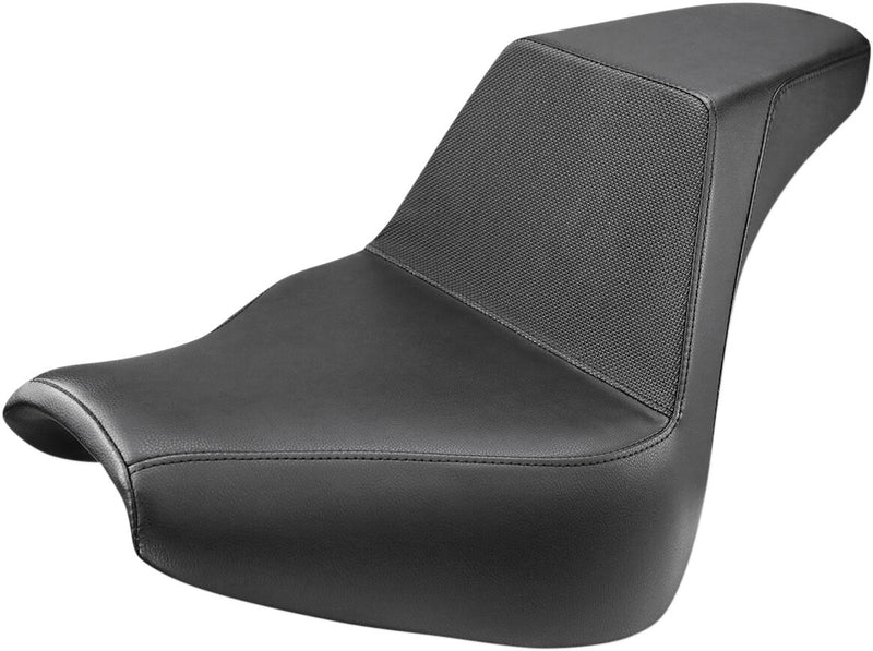 Saddlemen Step-Up Gripper Seat in Black For 2018-2022 FXBR/FXBRS Breakout Models