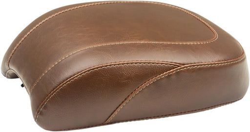 Mustang Wide Tripper Passenger Seat in Brown For 2018-2021 Softail Heritage/Deluxe/Standard Models
