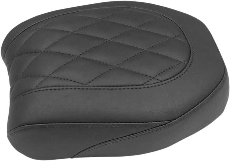 Mustang Wide Tripper™ Seat Black Rear Synthetic Leather