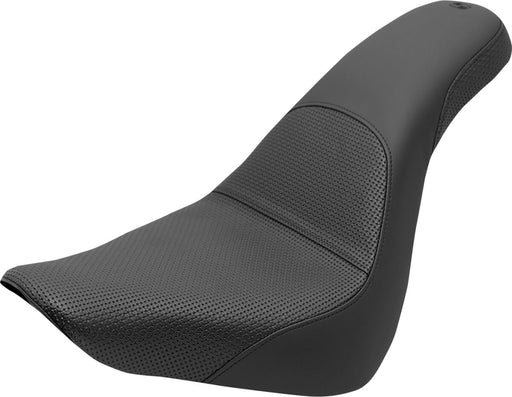 Saddlemen Black Profiler Basket Weave Seat for 2018,2023-2026 Harley-Davidson Softail Motorcycles